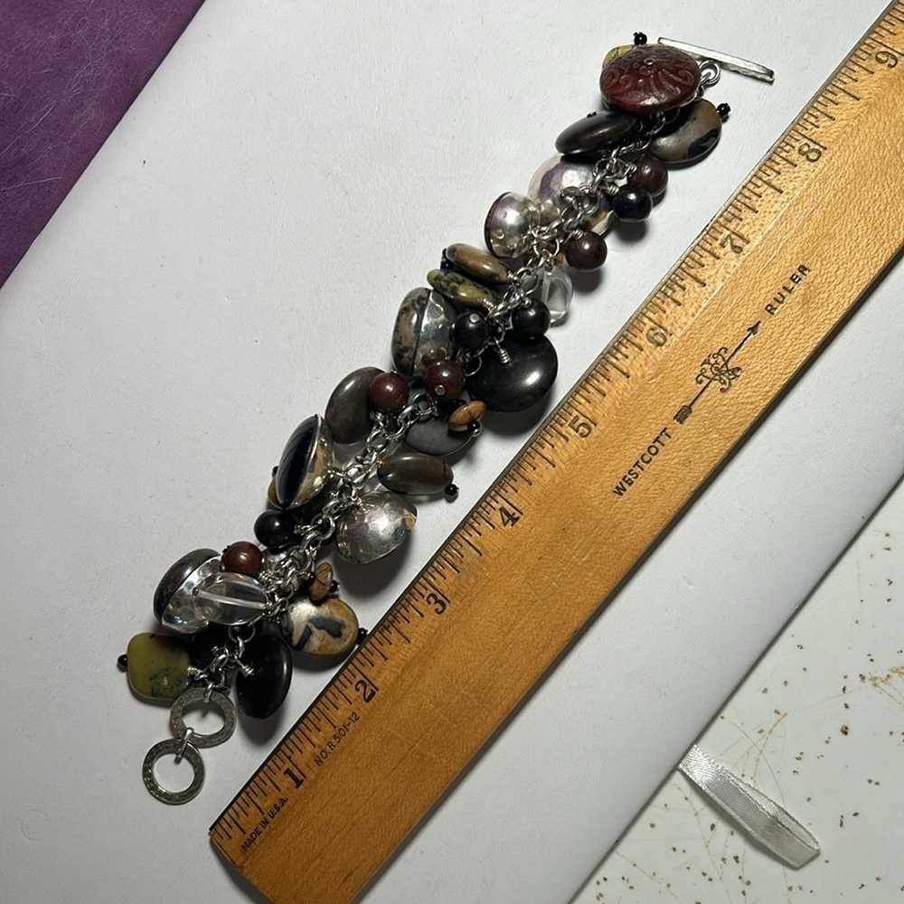 Silpada Multi-Stone Bracelet - Picture 8 of 8